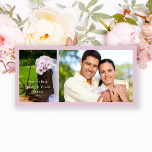 Cowboylaarzen Bruiloft Rustic Daisies Save the Dat Date