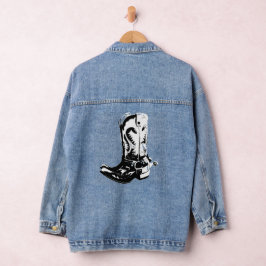 Cowboylaarzen Denim Jacket