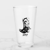Cowboylaarzen Glas (Voorkant)