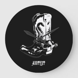 Cowboylaarzen Grote Klok