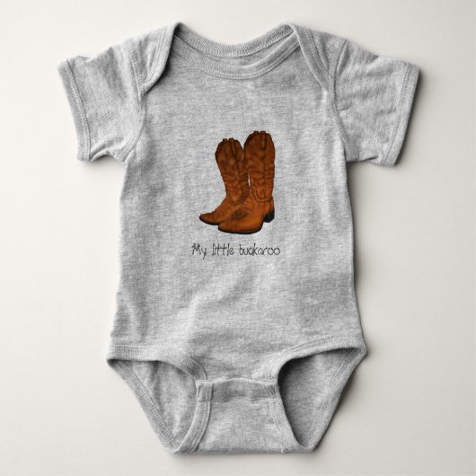 cowboylaarzen romper (Voorkant)