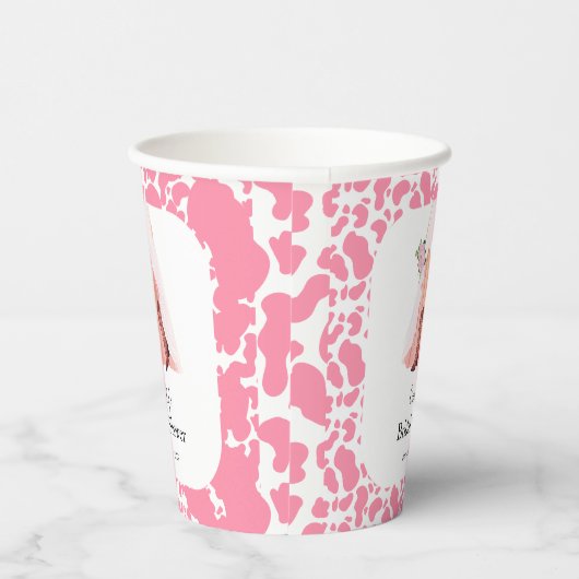 Cowboylaarzen & Trouwjurk Bruidsmeisjesfeest Papieren Bekers (Rechts)