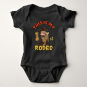 cowboypaard romper (Voorkant)