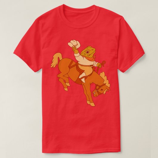 cowboypad t-shirt (Design voorkant)