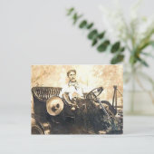 cowboys 16 briefkaart (Staand voorkant)