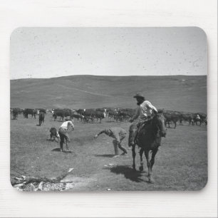 Cowboys branding muismat