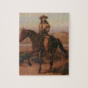  Cowboys, Buffalo Bill on Charlie van Cary Legpuzzel