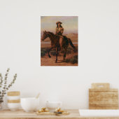  Cowboys, Buffalo Bill on Charlie van Cary Poster (Keuken)