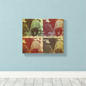 Cowboys Canvas Afdruk (Insitu (Houten vloer))