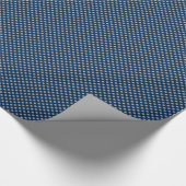 Cowboys Colors Polka Dot Pattern Cadeaupapier (Hoek)