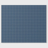 Cowboys Colors Polka Dot Pattern Cadeaupapier (Vlak)