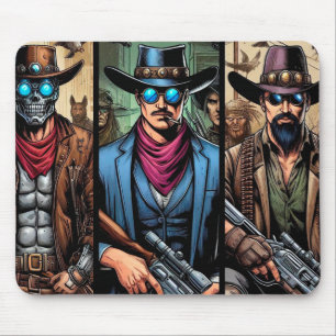 Cowboys Cyborg Comics Muismat