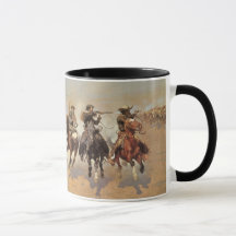  cowboys, een slag voor hout van Remington