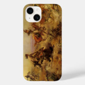  cowboys, geJerkeerd door CM Russell Case-Mate iPhone Case (Achterkant)