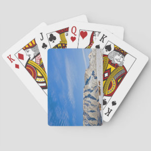 Cowboys met kudde paarden pokerkaarten