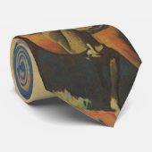  cowboys, open bereik door Maynard Dixon Stropdas (Opgerold)