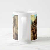  cowboys The Admirable Outlaw by NC Wyeth Extra Grote Mok (Achterkant)