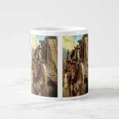  cowboys The Admirable Outlaw by NC Wyeth Extra Grote Mok (Voorkant)