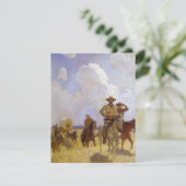 cowboys, The Parkman Outfit by NC Wyeth (Staand voorkant)