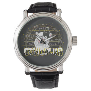 Cowculus Funny Animals Cow Lovers Teacher Studente Horloge