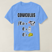 Cowculus Wiskunde Cowculus Melkkaas T-shirt (Design voorkant)