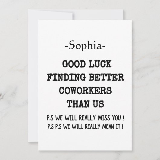 Cowerker Boss die toevoegt schimmelprijsopgave, Aa Aankondiging (Voorkant)