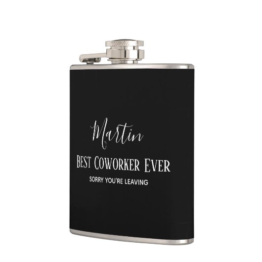 Cowerker Boss die toevoegt schimmelprijsopgave, Aa Heupfles (Links)