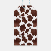 Cowgirl 1e rodeo boerderij feest bedankt cadeaulabel (Achterkant)