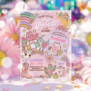 Cowgirl 2e verjaardag Dit is niet mijn eerste rode Kaart