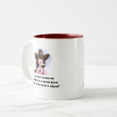 Cowgirl avec DIVAtude Mug (Devant gauche)