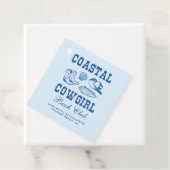 Cowgirl Bachelorette Weekend Bedankjes Labels (In situ)