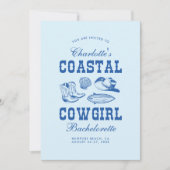 Cowgirl Bachelorette Weekend Kaart (Voorkant)