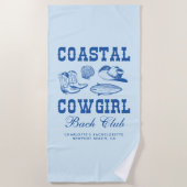 Cowgirl Bachelorette Weekend Strandlaken (Voorkant)