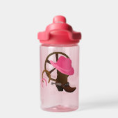 Cowgirl Boots aangepast Waterfles (Achterkant)