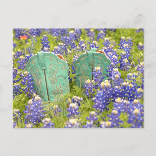 COWGIRL BOOTS BRIEFKAART (Voorkant)