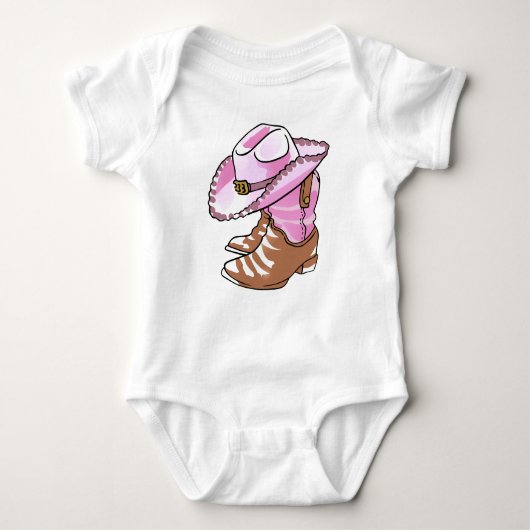 Cowgirl Boots en Pet Romper (Voorkant)