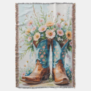 Cowgirl Bouquet Lancer la couverture Décor de la