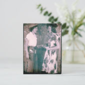 Cowgirl  Briefkaart Reproduction (Staand voorkant)