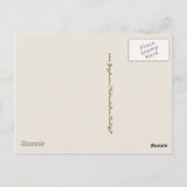 Cowgirl  Briefkaart Reproduction (Achterkant)