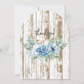 cowgirl bruids douche uitnodiging (Achterkant)