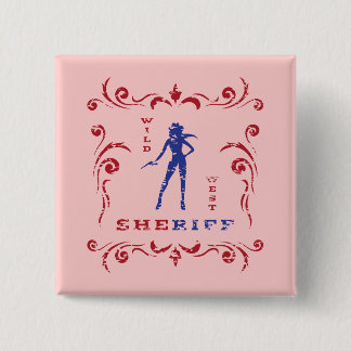 Cowgirl Button
