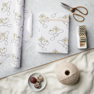 Cowgirl cadeaupapier