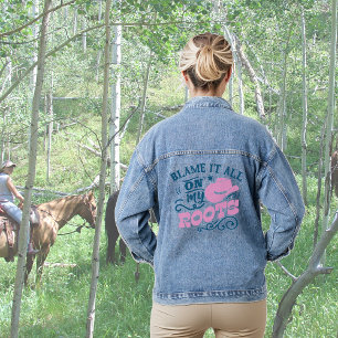 Cowgirl Casquette blâme sur mes racines