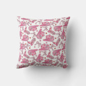 Cowgirl Coquette Pink Kussen (Achterkant)