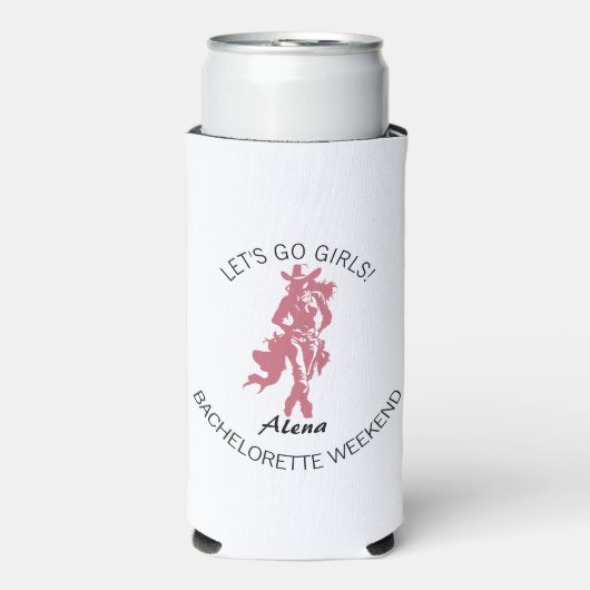 Cowgirl Crew Bachelorette-feest (Seltzer Voorkant)