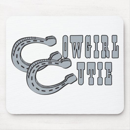 CowGirl Cutie Muismat (Voorkant)