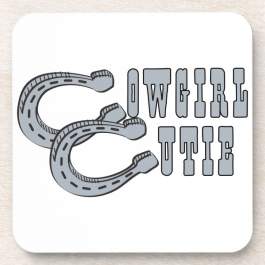 Cowgirl Cutie Onderzetter (Voorkant)