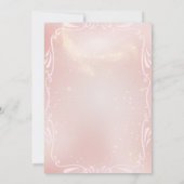 Cowgirl disco danse thème invitation (Dos)