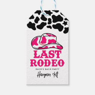 Cowgirl Disco Laatste Rodeo Bachelorette katerkit Cadeaulabel