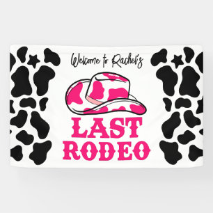 Cowgirl Disco Laatste Rodeo Bachelorette Spandoek